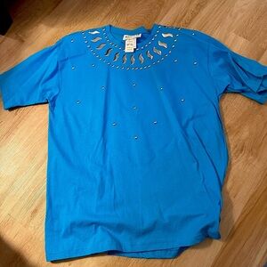 Vintage Blue Western Shirt NEW